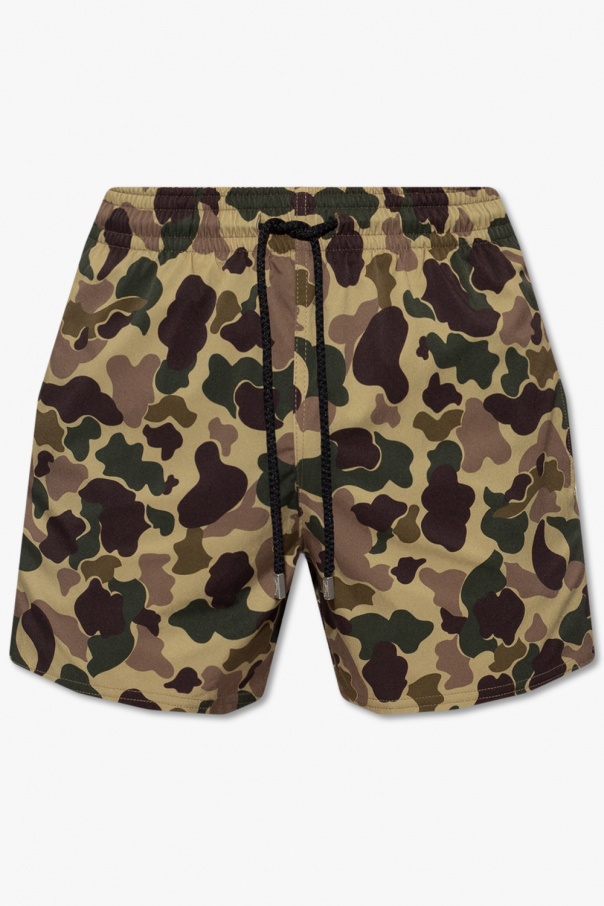 レア PALM ANGELS CAMO SHORTS - BEIGE/BLACK Palm Angels Camo Sweat Shorts Camo | ONU